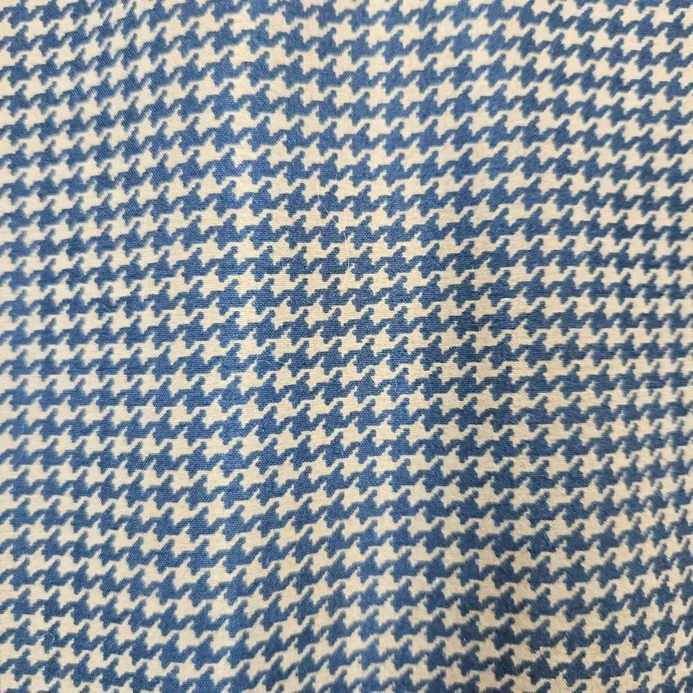 Sunderland of Scotland Ladies Classic Pullover Size L Houndstooth Textured Nylon